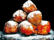 Duni Servetten Oliebollen 3-laags 33 X 33 Cm Papier Zwart 20 Stuks