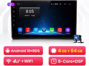 GRATIS  CAMERA!! Audi A4 2000-2008 9inch Android 10 Navigatie en Multimediasysteem autoradio RDS Bluetooth USB WiFi 4G 4+64GB