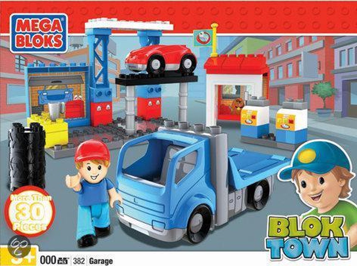Mega Bloks - Blok Town Garage - Constructiespeelgoed