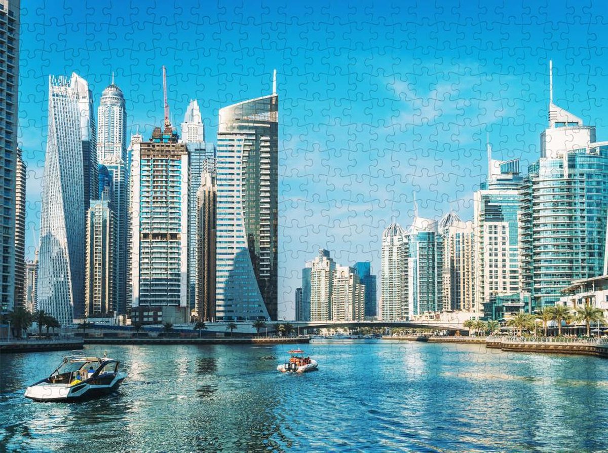 Skyline Dubai - Puzzel 500 stukjes