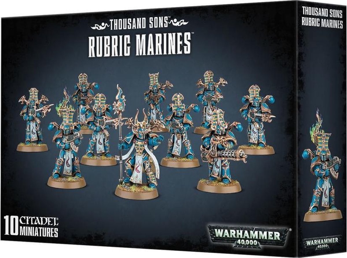 Warhammer 40.000 Thousand Sons Rubric Marines