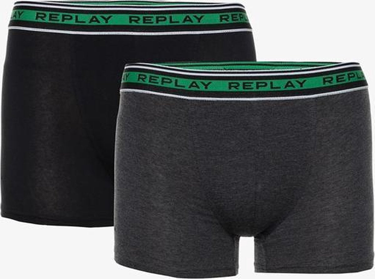 Replay heren boxershorts 2-pack -  - Maat M