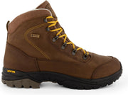 Travelin' Aarhus - Hoge Heren wandelschoenen - Waterdicht en ademend - Lichtbruin Leer - Maat 43