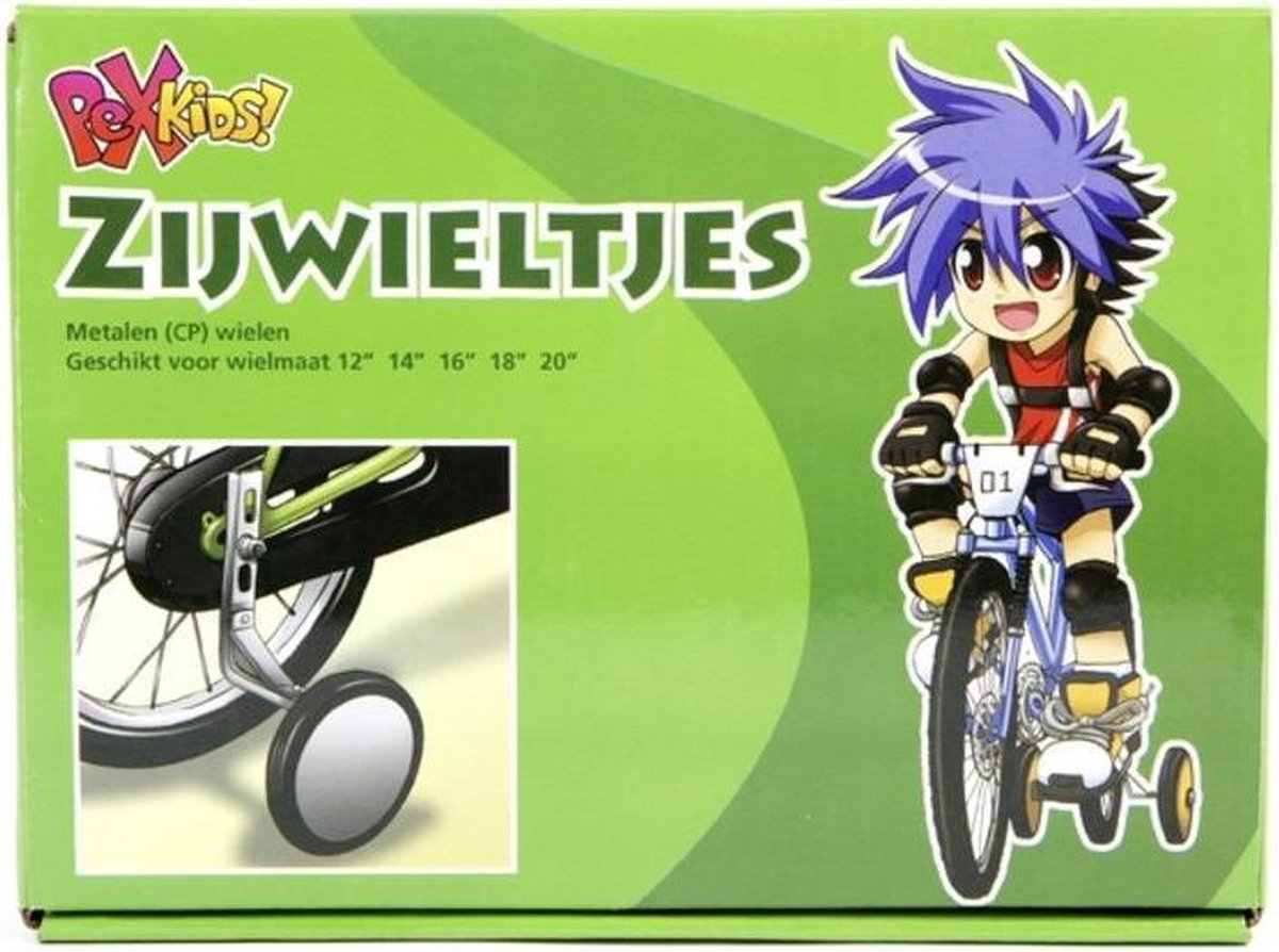 Vwp Stel Stabilos Zijwieltjes 12 / 20 Inch