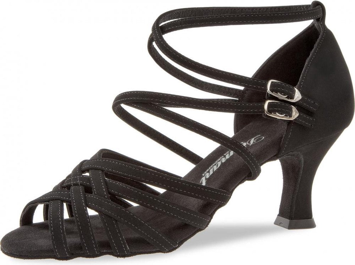Diamant Dames Latin Dansschoenen 108-060-040 – Zwart – 6