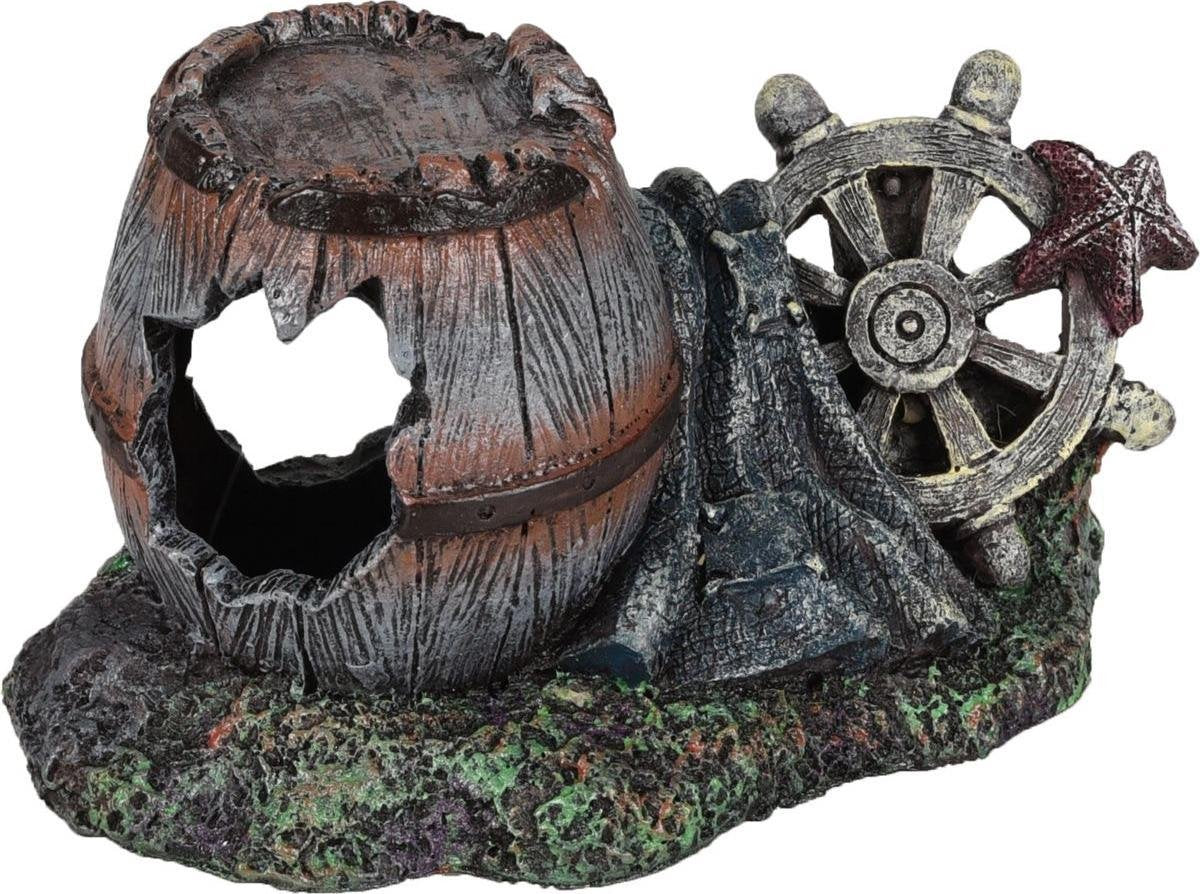 Aquarium decoratie Barrie Ton Staand - 12 x 7 x 7 cm
