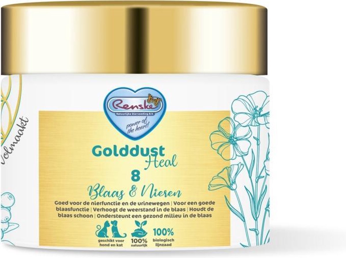 250 gr Renske golddust heal 8 blaas en nieren