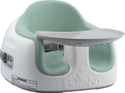 Bumbo Multi Seat Hemlock Green -Kinderstoel Baby – Kinderzetel - Kinderstoel Kind -Kinderstoeltuigje - 3 in 1 Babystoel - Jongens/Meisjes - 6 tot 36 Maanden - Wit met Groen