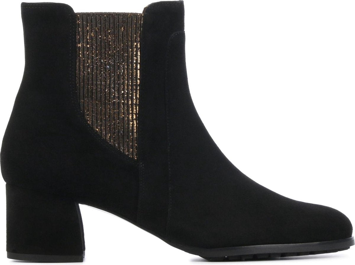 Hassia Vrouwen   Chelsea boots / Laarzen / Damesschoenen 306942 - Zwart - maat 38.5