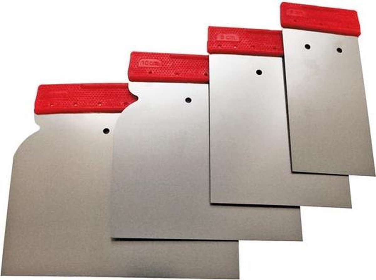 Japanse Plamuurmessenset - Set van 4 stuks