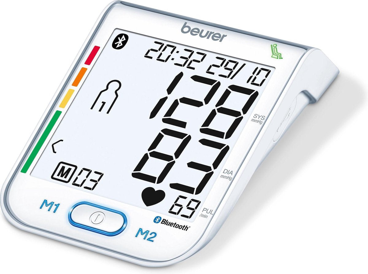 Beurer BM77 - Bloeddrukmeter bovenarm - XL display - Bluetooth