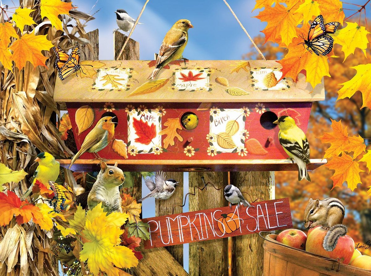 Sunsout Fall Leaves - 1000 stukjes - Legpuzzel
