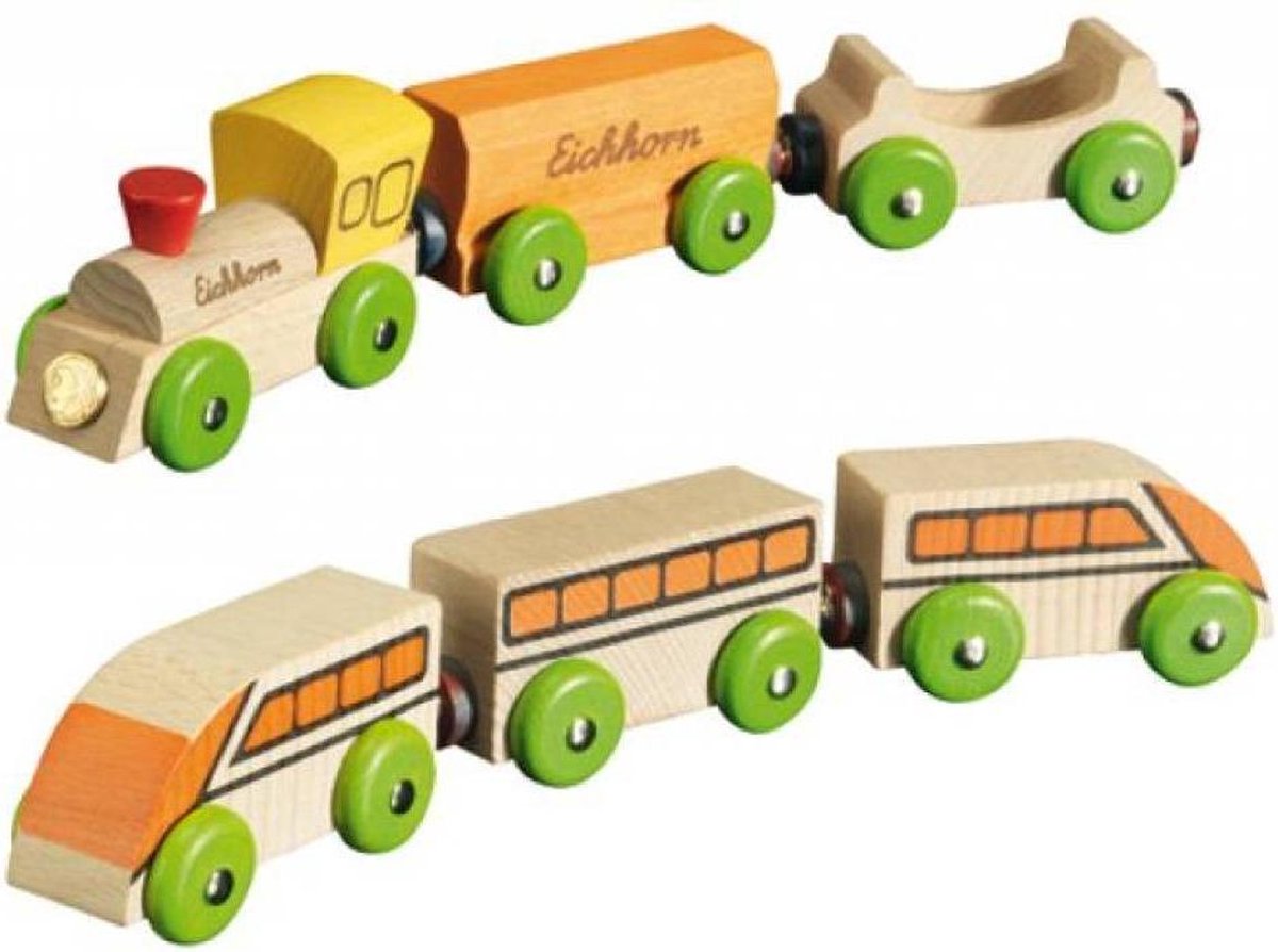 Eichhorn Trein en 2 aanhangers