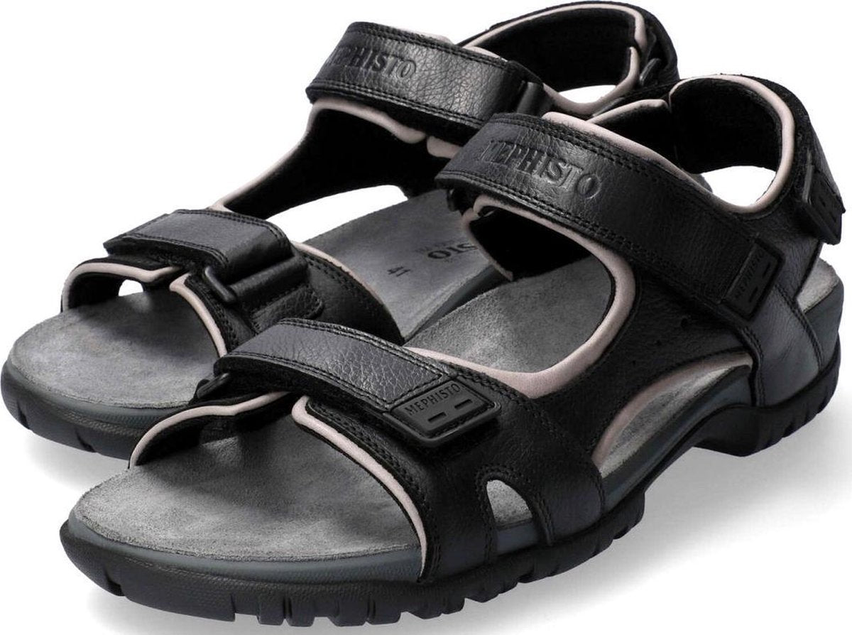 Mephisto BRICE heren sandaal - zwart - 43