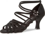 Diamant Dames Latin Dansschoenen 108-060-040 – Zwart – 6