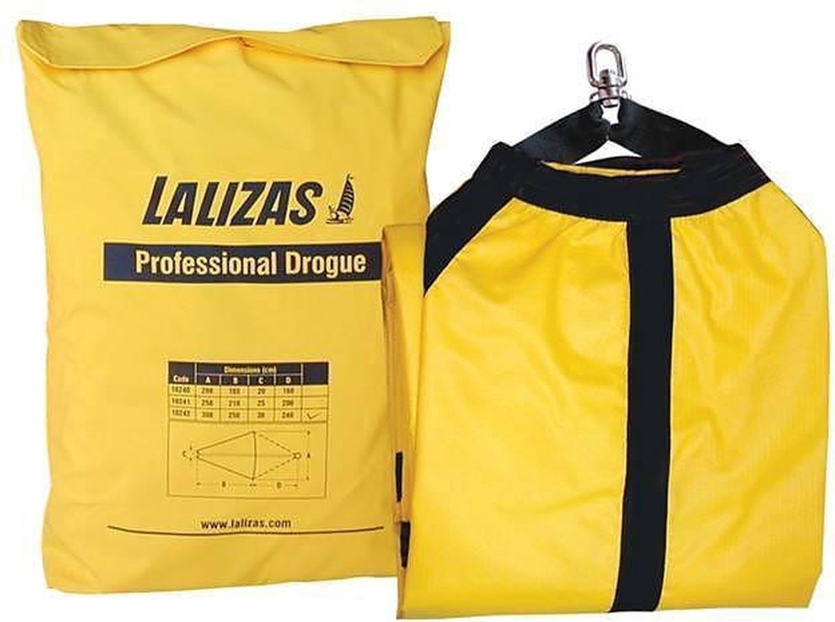 Professioneel zeeanker.  Maximale bootlengte 18mtr.