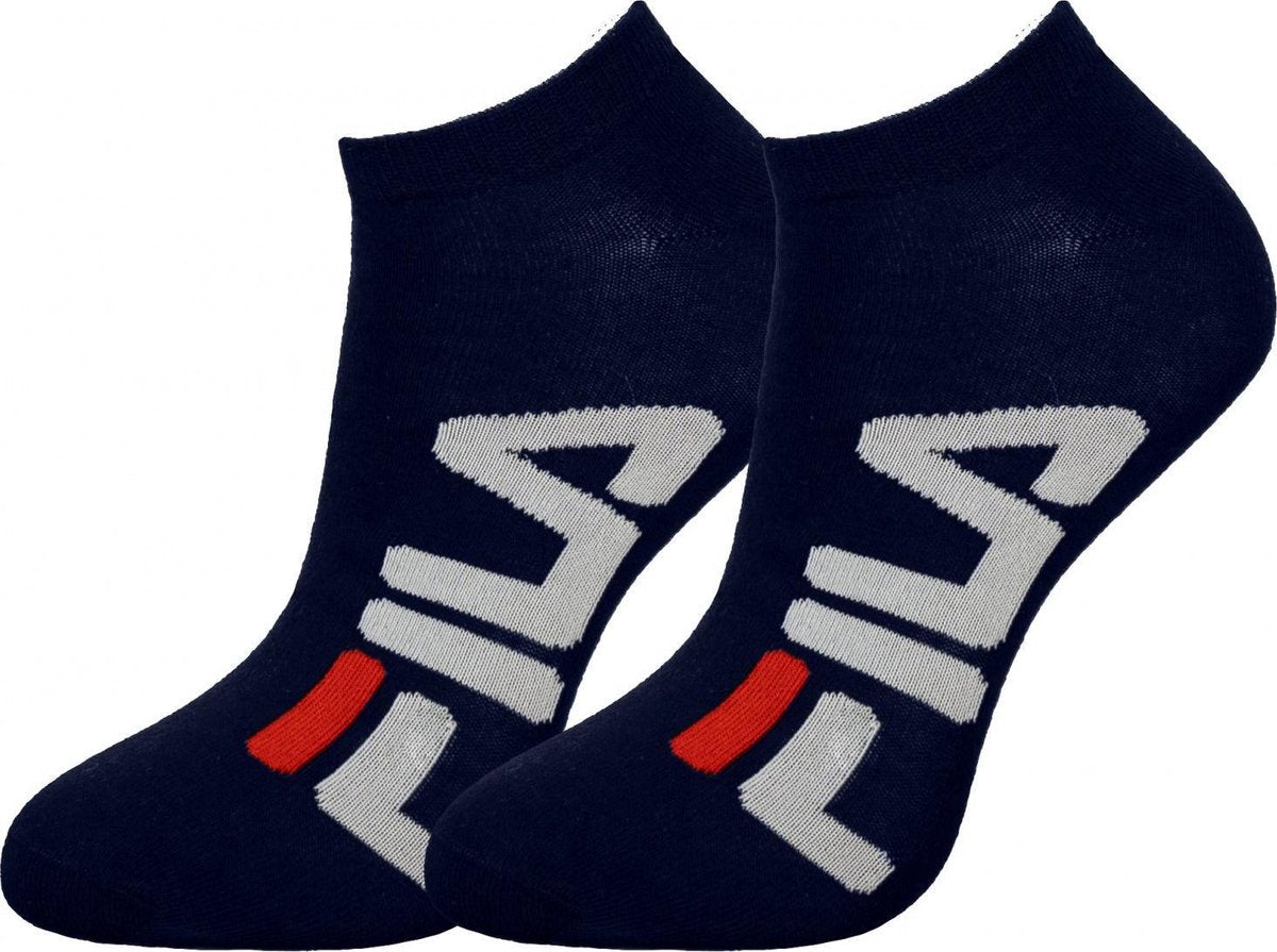 Fila - 4-pack Short Sokken - Navy - Maat 39-42