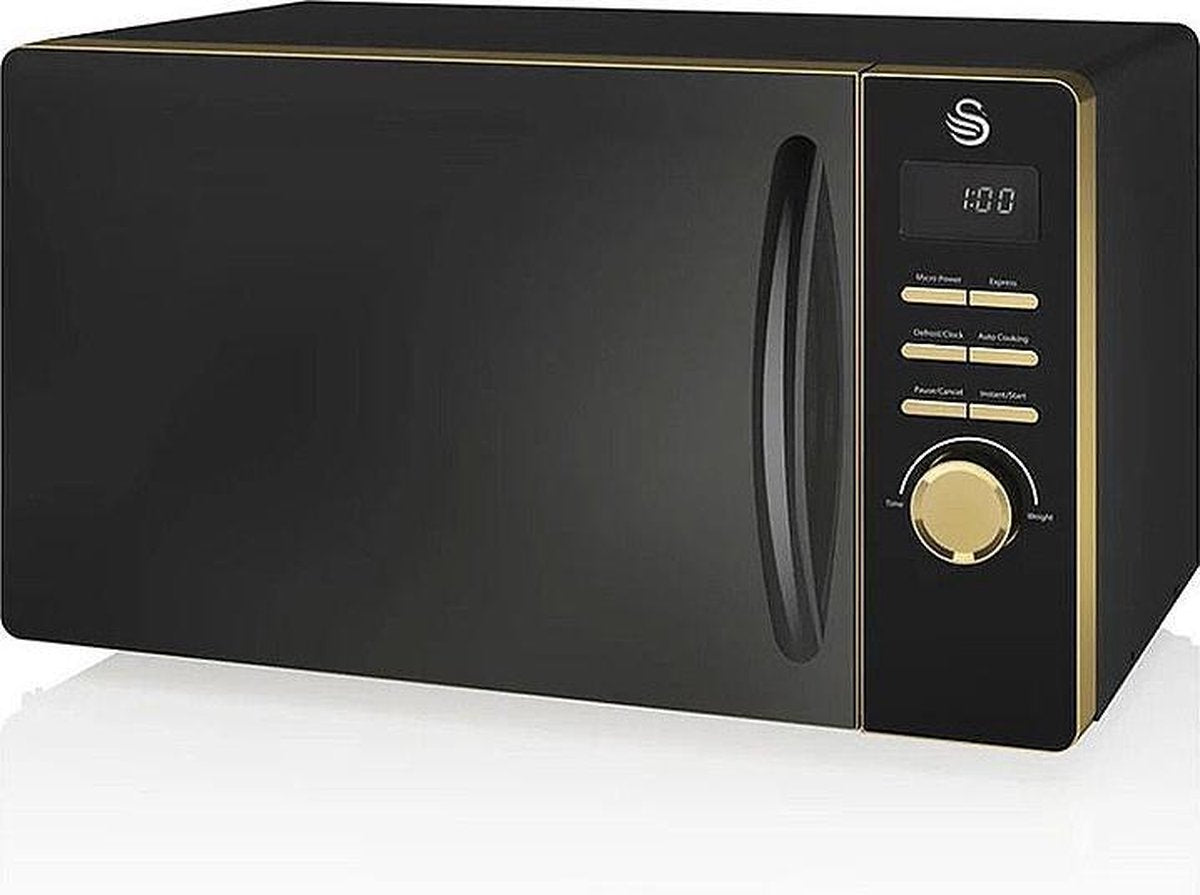 Swan Gatsby Retro Magnetron - 20 Liter - Zwart