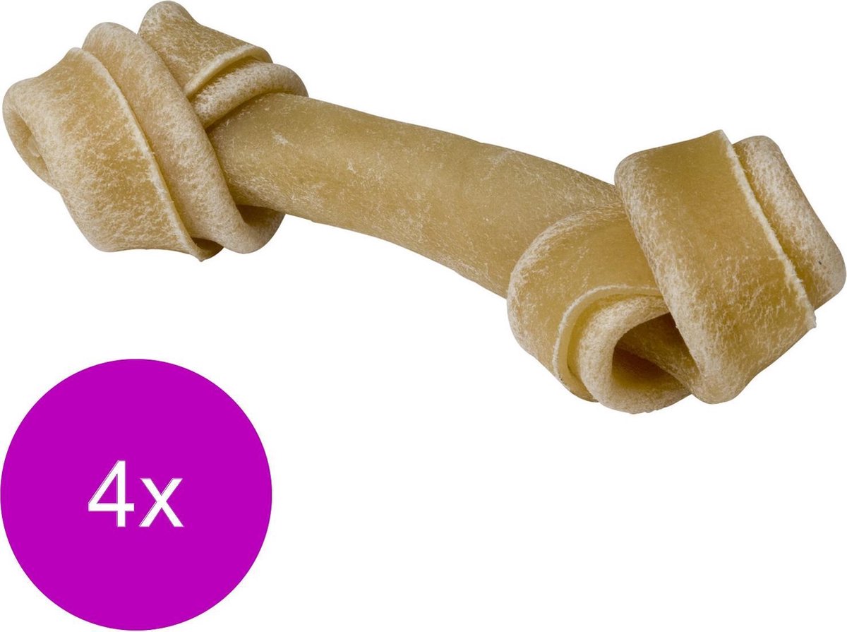 Timo Rund Kauwknoopbotjes - Hondensnacks - 4 x Rund 15 cm 3 stuks Small