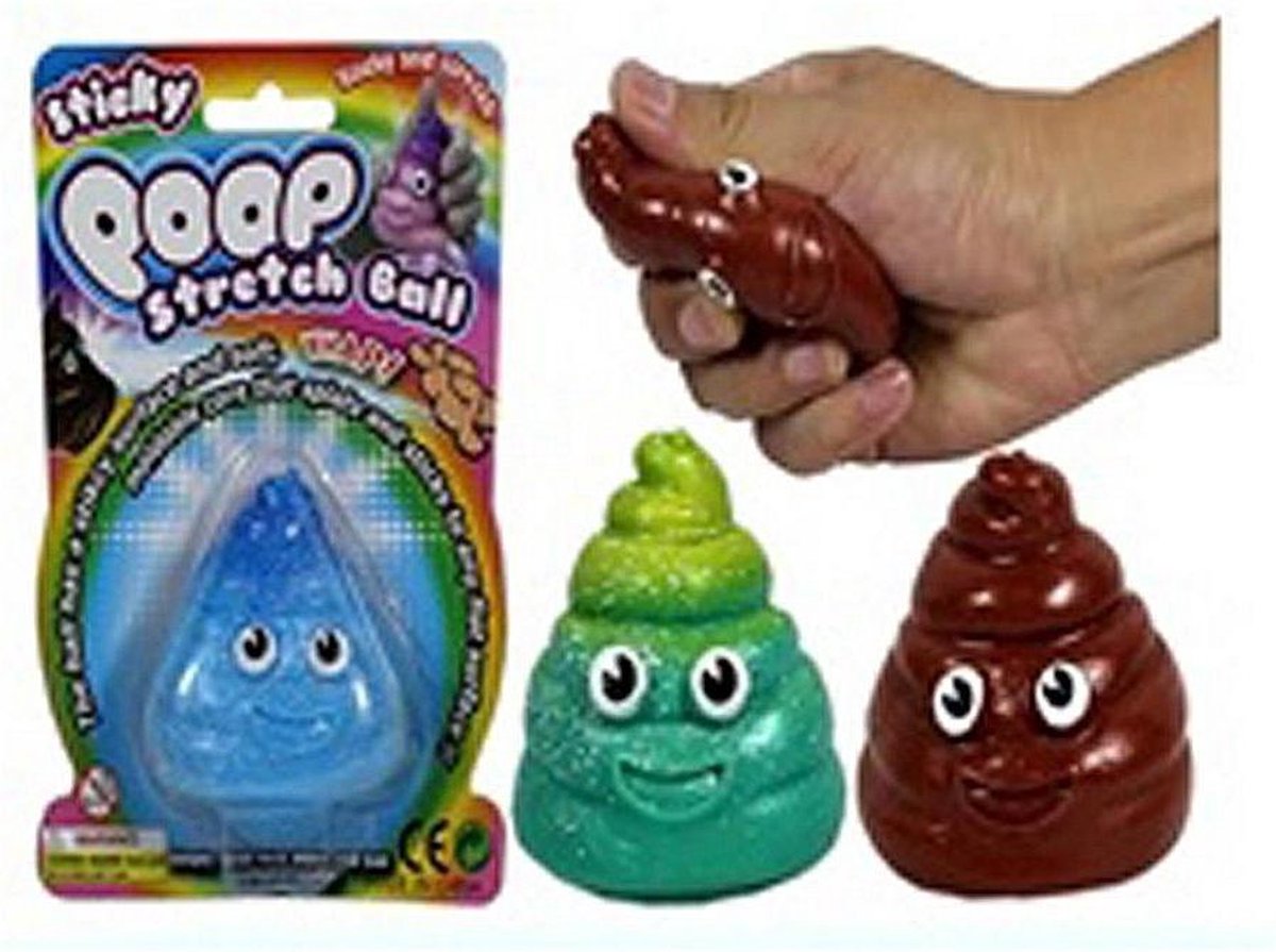 Squishy Plak Poep Assorti