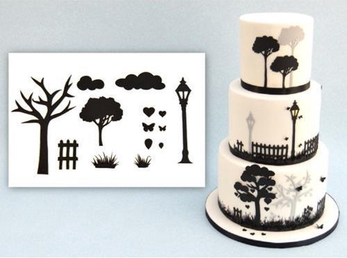 Patchwork Cutter Countryside Silhouette Set