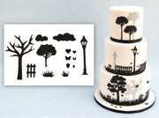 Patchwork Cutter Countryside Silhouette Set