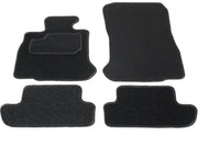 Automatten op maat - zwart stof - geschikt voor BMW 6-serie F12 cabrio vanaf 2012