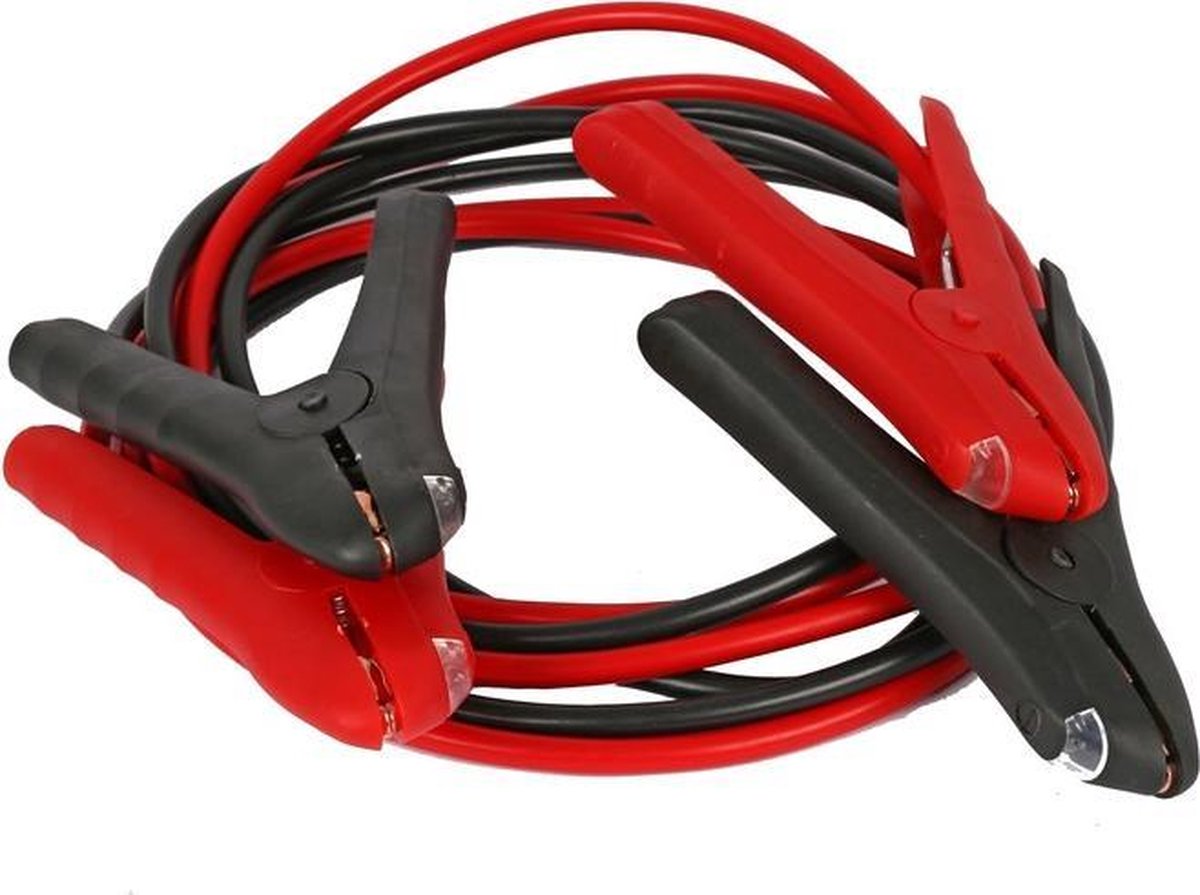 Luxe startkabels 400 ampere - inclusief verlichting - startkabel