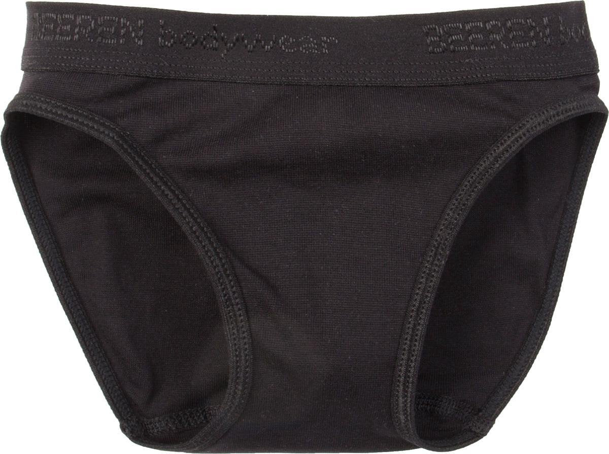 Beeren Bodywear Meisjes Meisjes slip - 1 stuk - Zwart - Maat 104/116