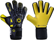 Elite Sport Black Panther Keepershandschoenen - Zwart / Geel | Maat: 9
