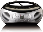Lenco SCD-12BK - Stereo draagbare FM Radio CD-speler - Zwart