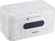 Kinghoff 1079 - Broodtrommel - wit - 30 x 19.5 x 15.8 cm