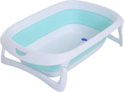 HOMCOM Babybad inklapbaar groen 80 x 48 x 21cm
