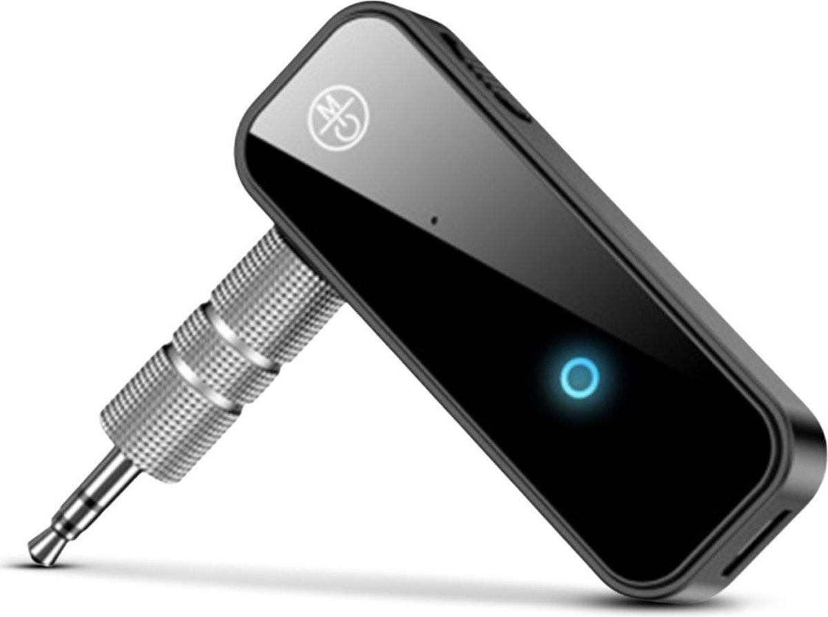 Phannie Bluetooth Receiver & Transmitter - BT 5.0 - 3.5MM AUX - Audio Ontvanger - Handsfree Bellen - Adapter - Bluetooth via AUX