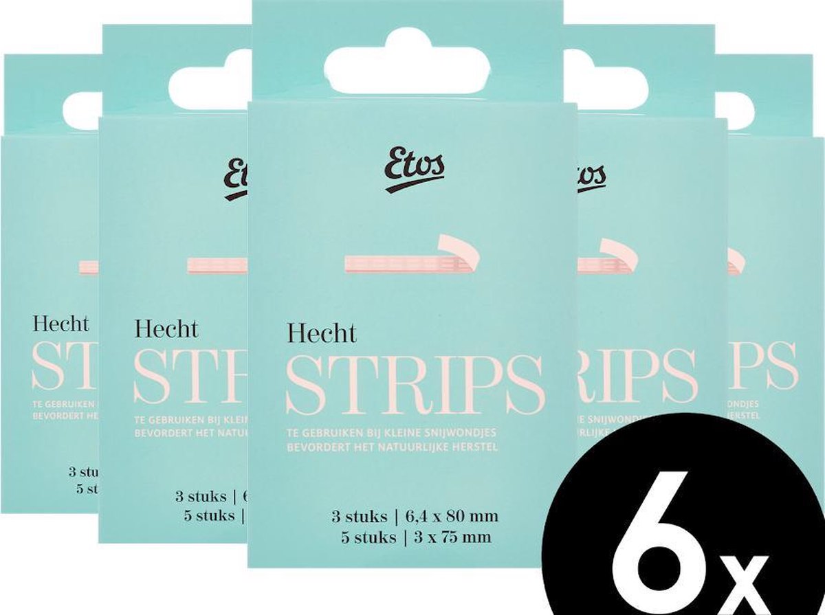 Etos Hechtstrips 48 stuks (6 x 8 stuks)