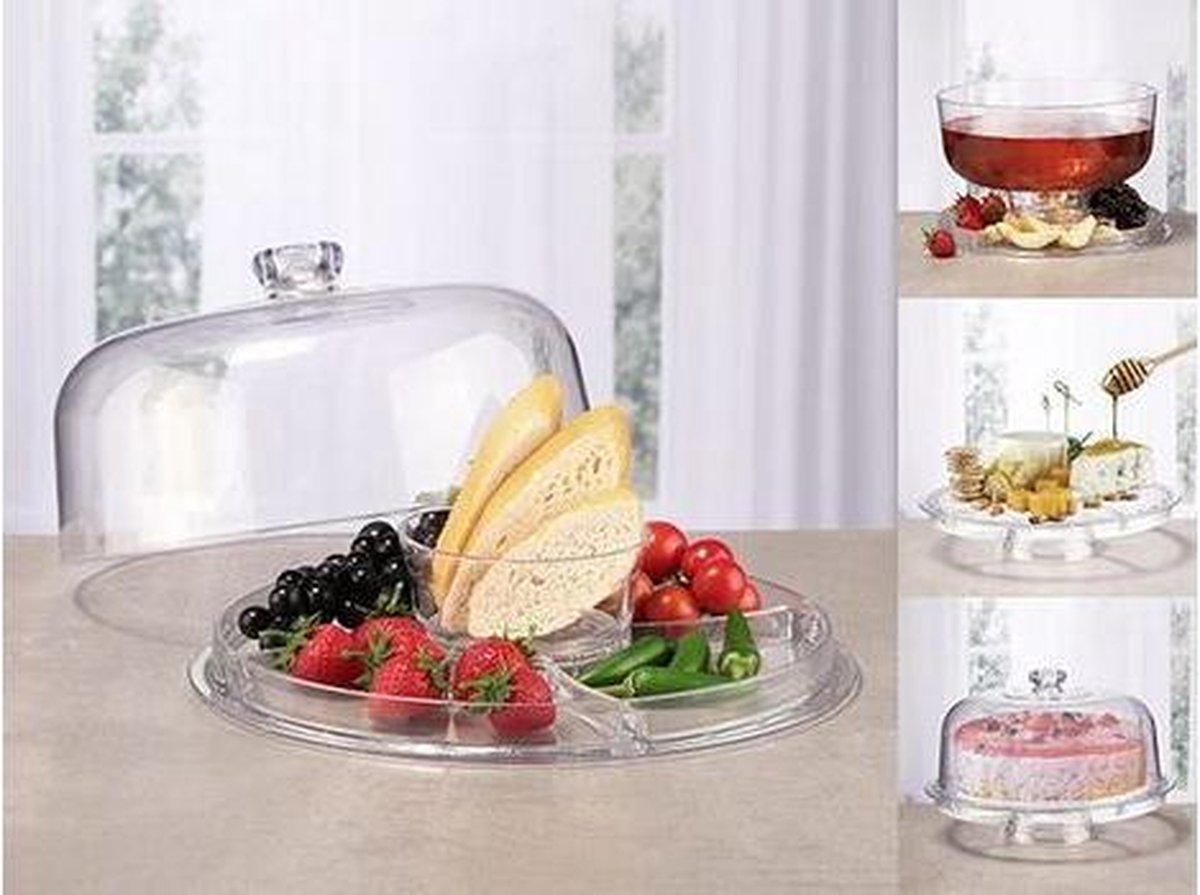 Haushalt 13105 - Multifunctionele serveerschaal - 31 x 16 cm