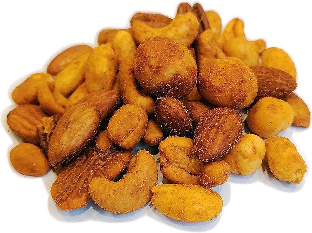 Notenmix chili jalapeno gebrand | 500 gram