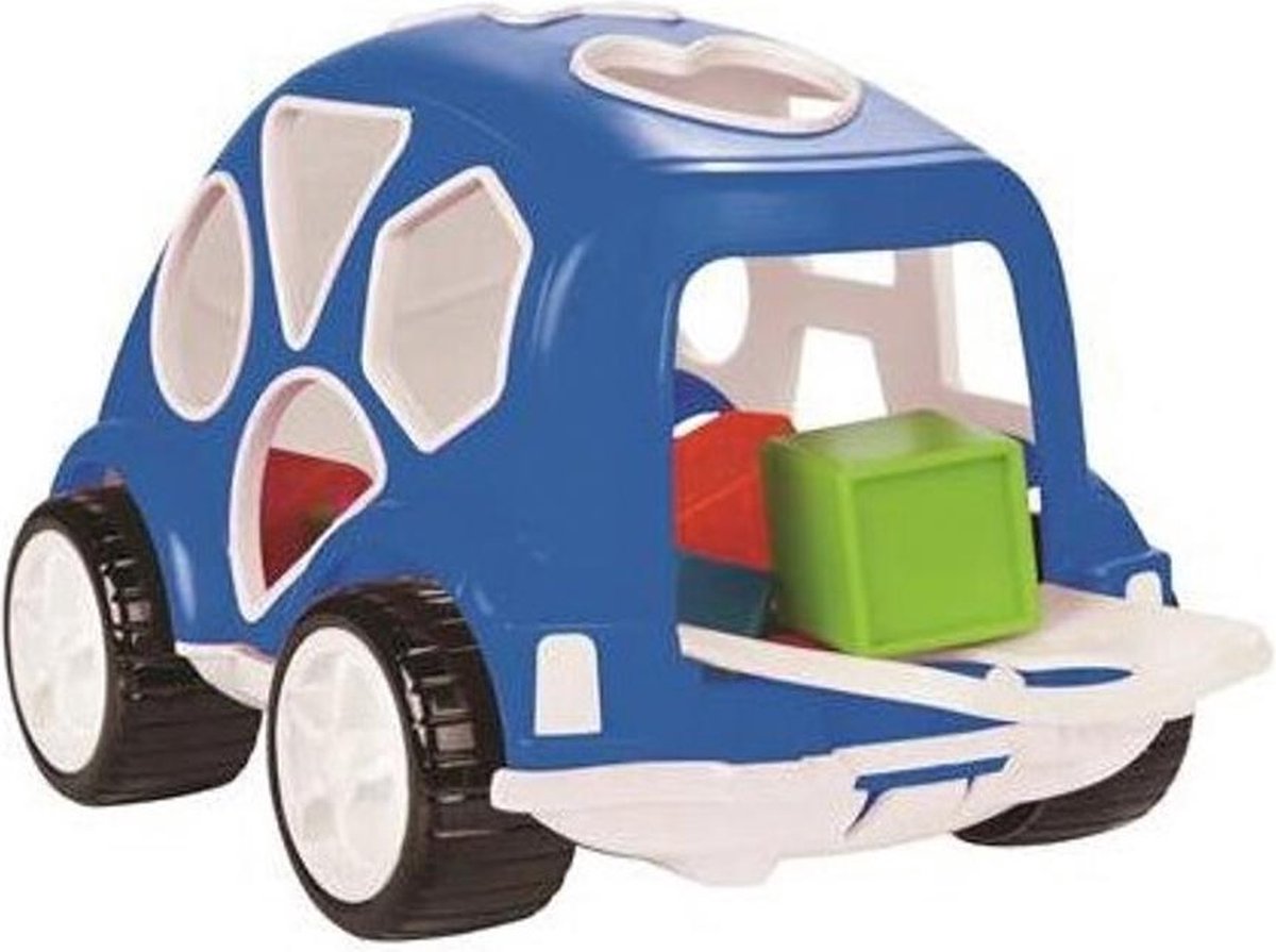 Pilsan Vormenstoof - Speelgoedwagen - Motoriek Speelgoed - Vanaf 1 jaar
