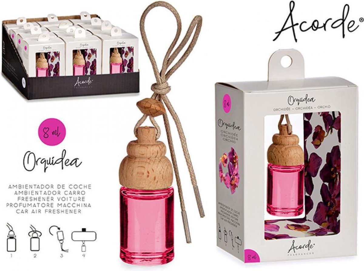 Autoparfum met Orchidee Geur - 1 stuk 8ml