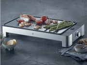 WMF 0415340011 Tafelgrill Uitvoering (BBQ): Elektrisch Met handmatige temperatuursinstelling Zilver
