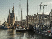 Vissersdorp Hoorn in Nederland - Lastige Puzzel 500 Stukjes | Noord-Holland - Hoorn - Holland