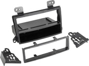 1-DIN Paneel met afleg bakje Mazda MPV 2000-2006 Kleur: Zwart