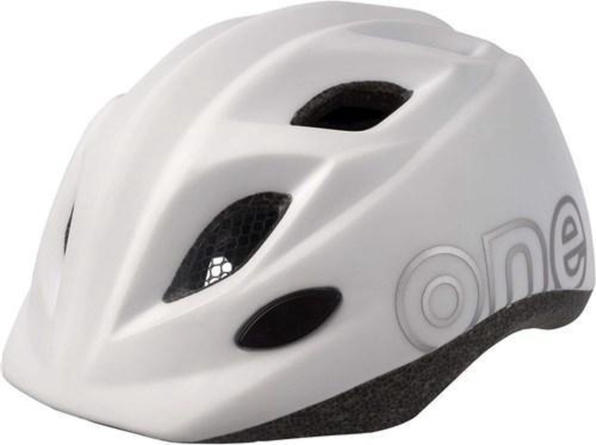 kinder helm xs 46-53cm bobike one plus mat wit