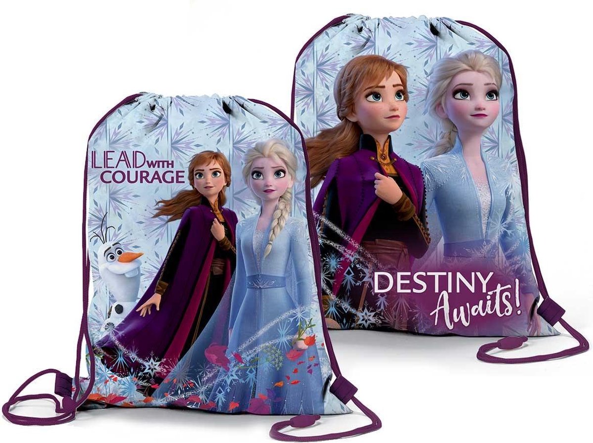 Gym/zwem tas - Disney Frozen - (31cmx39cm)