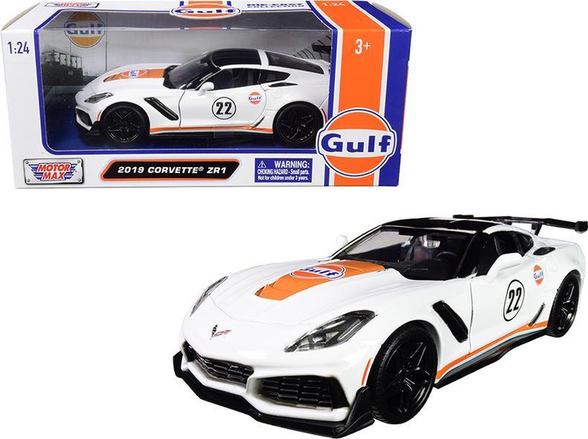 Corvette ZR1 #22 Gulf White