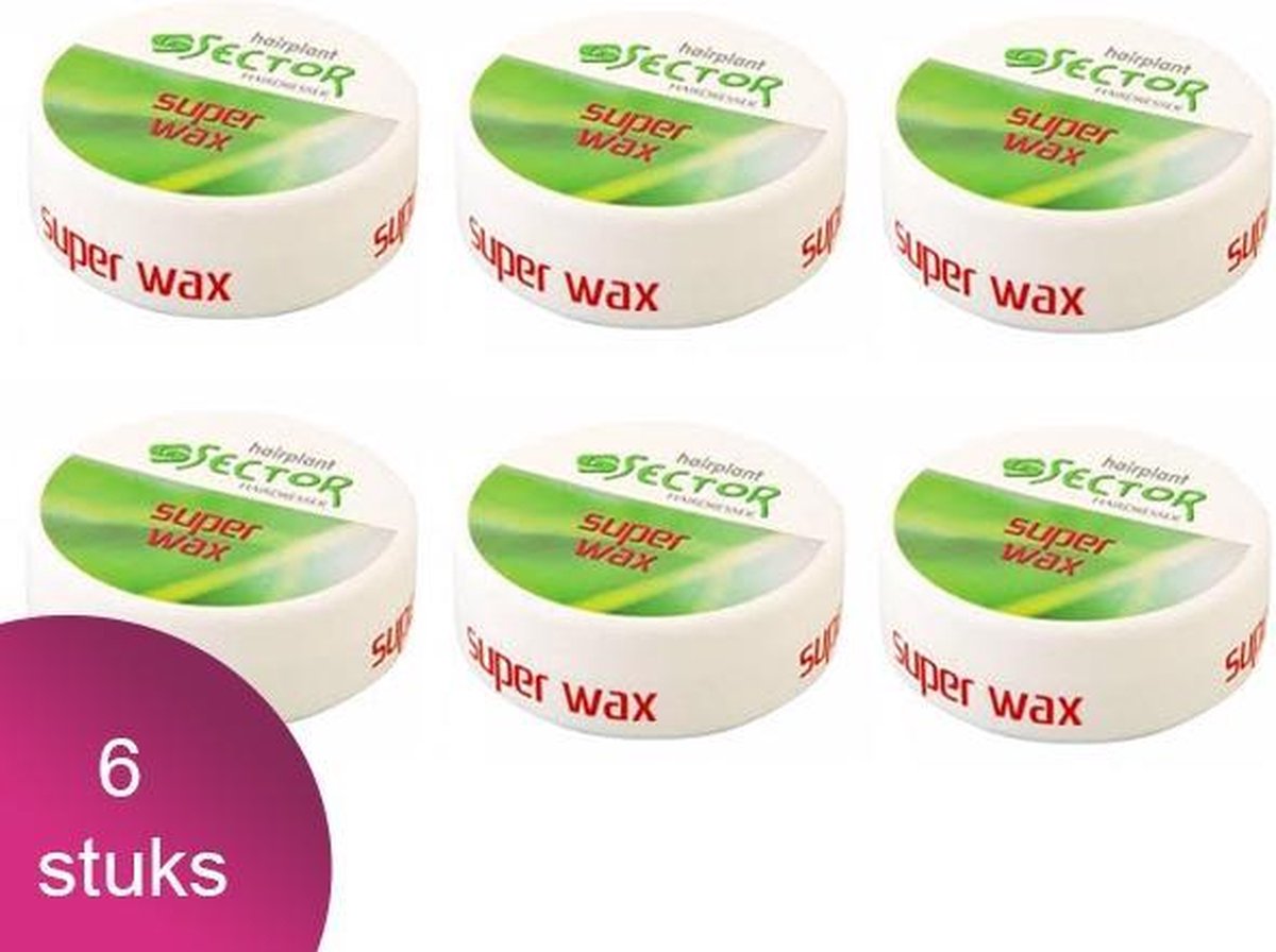 Sector Super Wax hairplant 6 Verpakking
