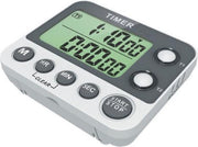 Digitale Keukentimer / Kookwekker - Dual 2 tijden - Magnetisch - BrandNewCake (incl. batterijen)