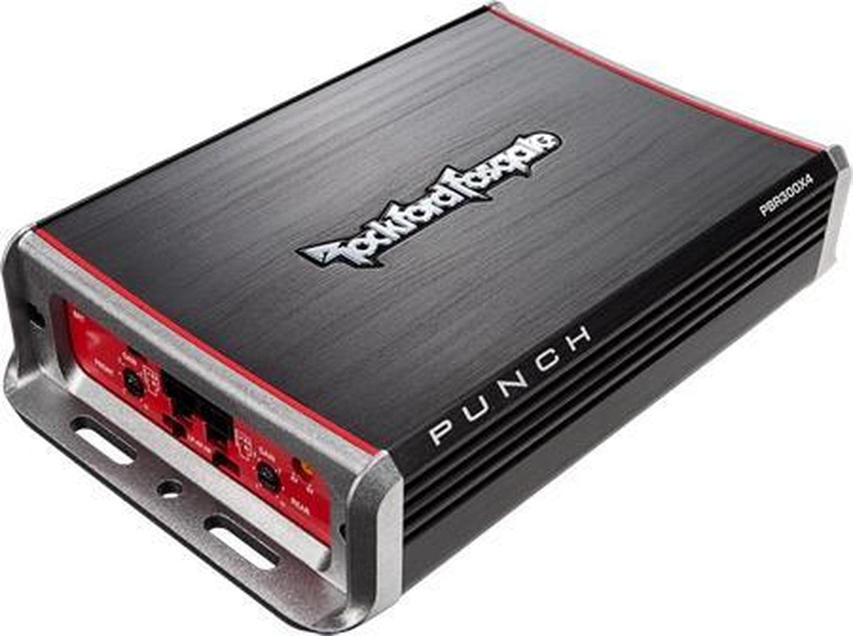 Rockford PBR300X4 4.0 Auto Bedraad Zwart