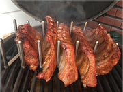 Spareribs Houder Rek BBQ RVS verstelbaar 8 tot 75cm
