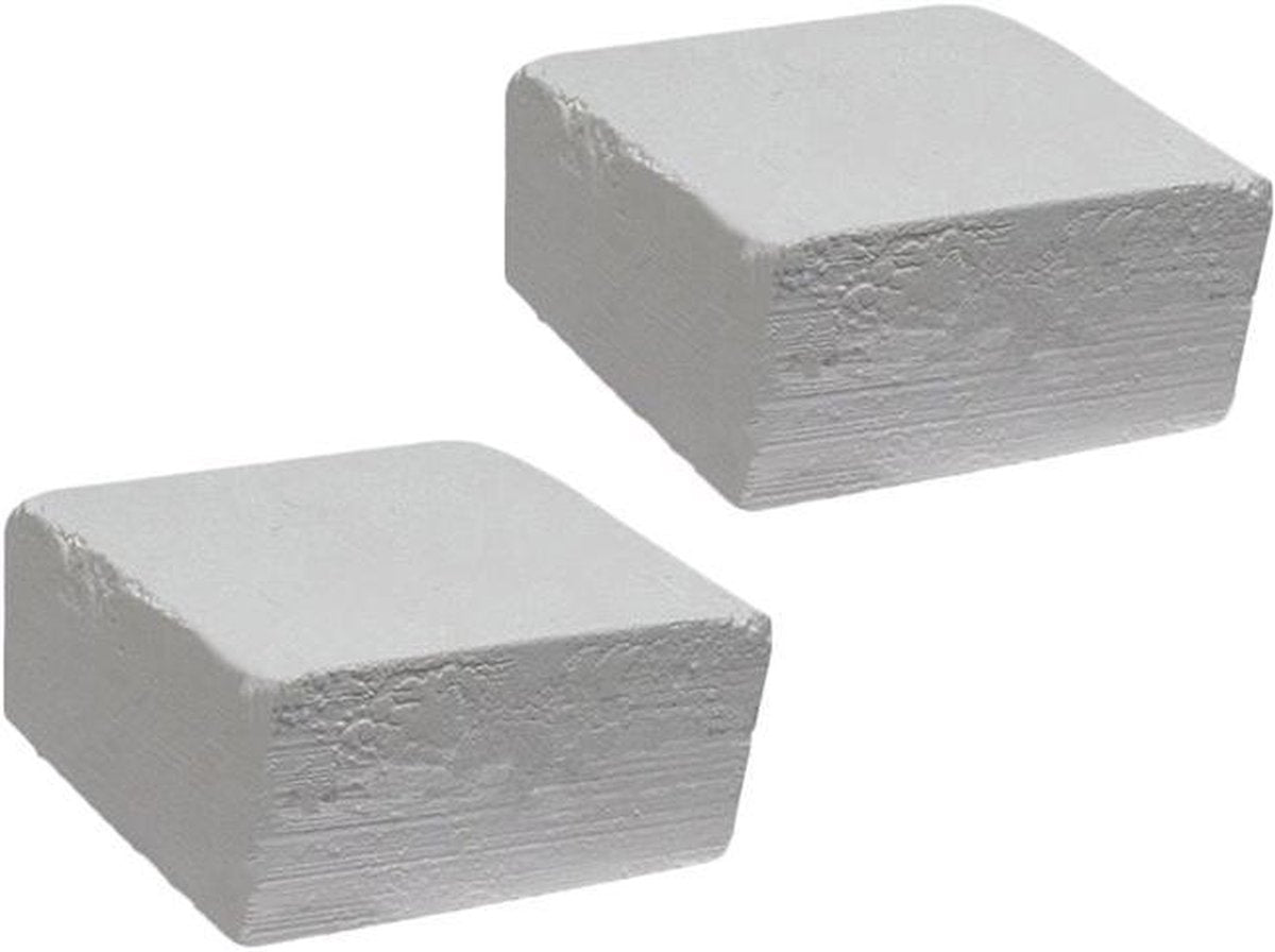 DW4Trading® Magnesium carbonaat blokken voor turnen set van 2 stuks